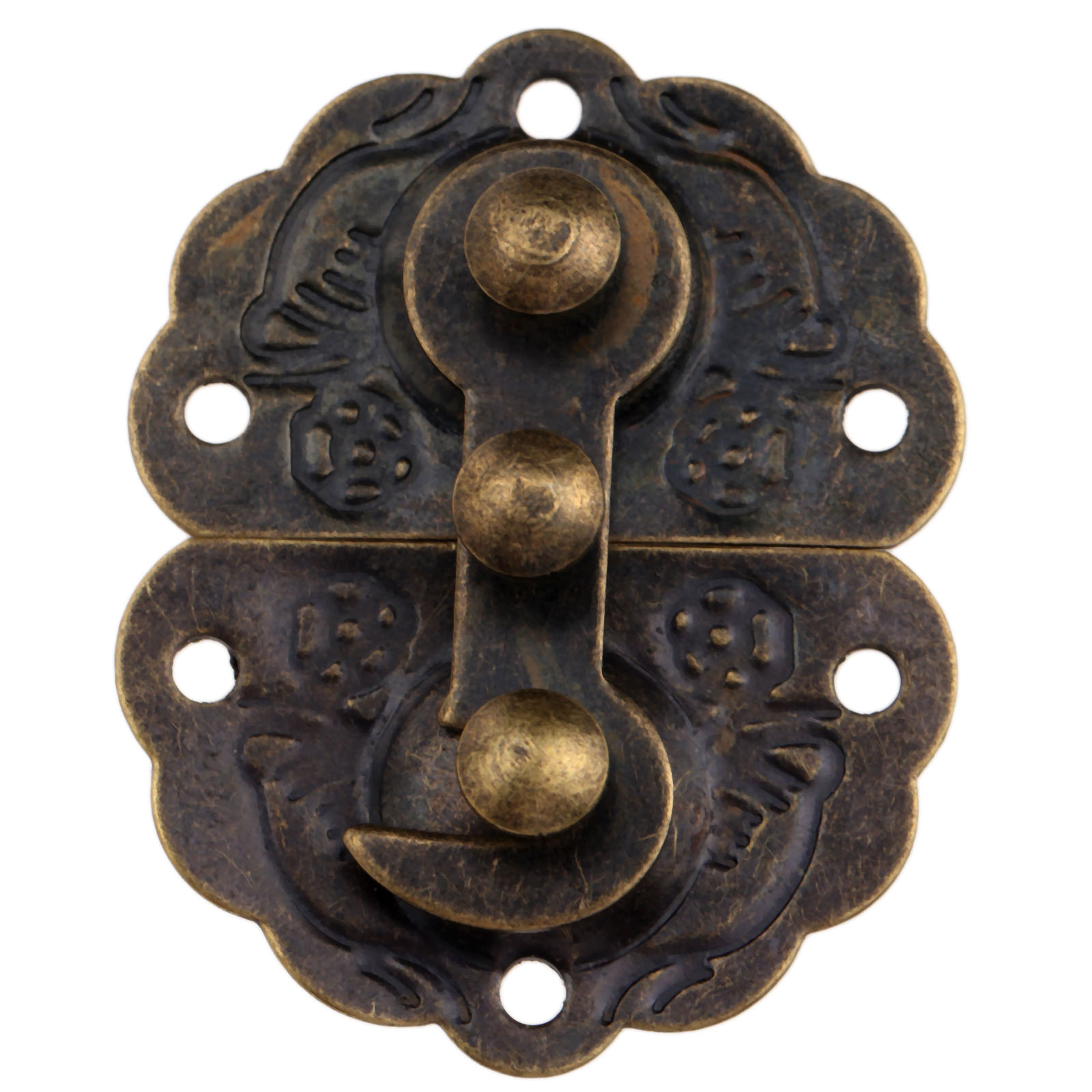 Furniture Hardware Manufacturer - 1 PC Perunggu Antik Kotak Latch