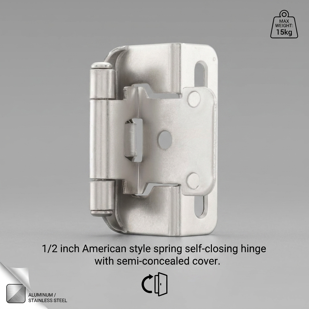 Furniture And Kitchen Hardware Fitting - 1 Buah Engsel Penutup Otomatis Tahan