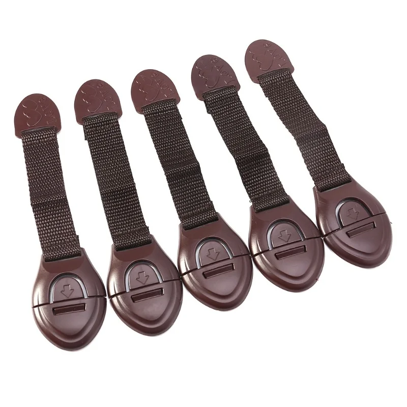 Furniture Hardware Manufacturer - 5 Buah/Banyak Coklat Lemari Kunci Pengaman