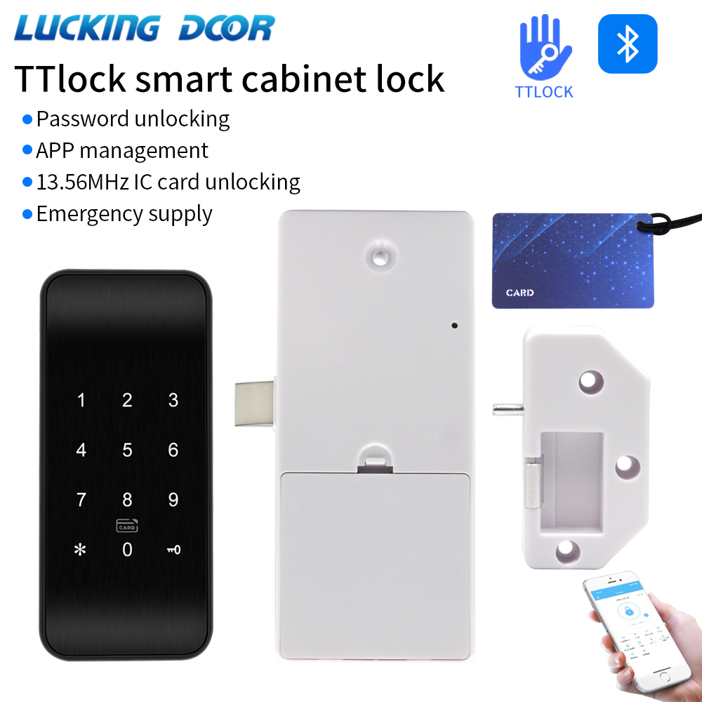 Furniture Home Hardware - TTLOCK kunci laci sidik jari 13.56Mhz