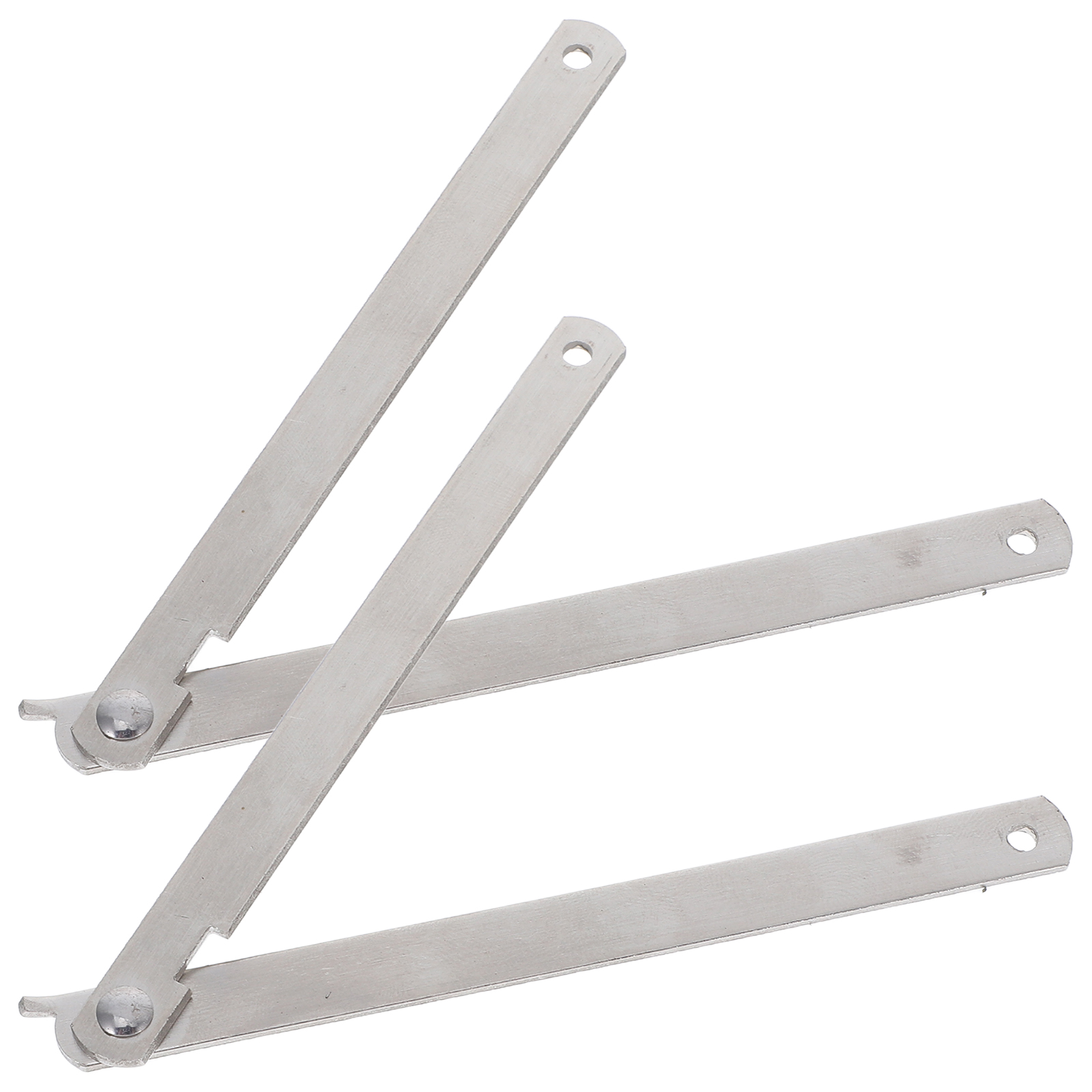 Office Furniture Hardware - 2 Buah Konektor Meja Lipat Baja