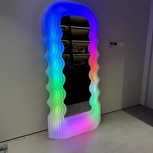 Furniture And Hardware Store - Cermin Badan Utuh Ins Wave Modern