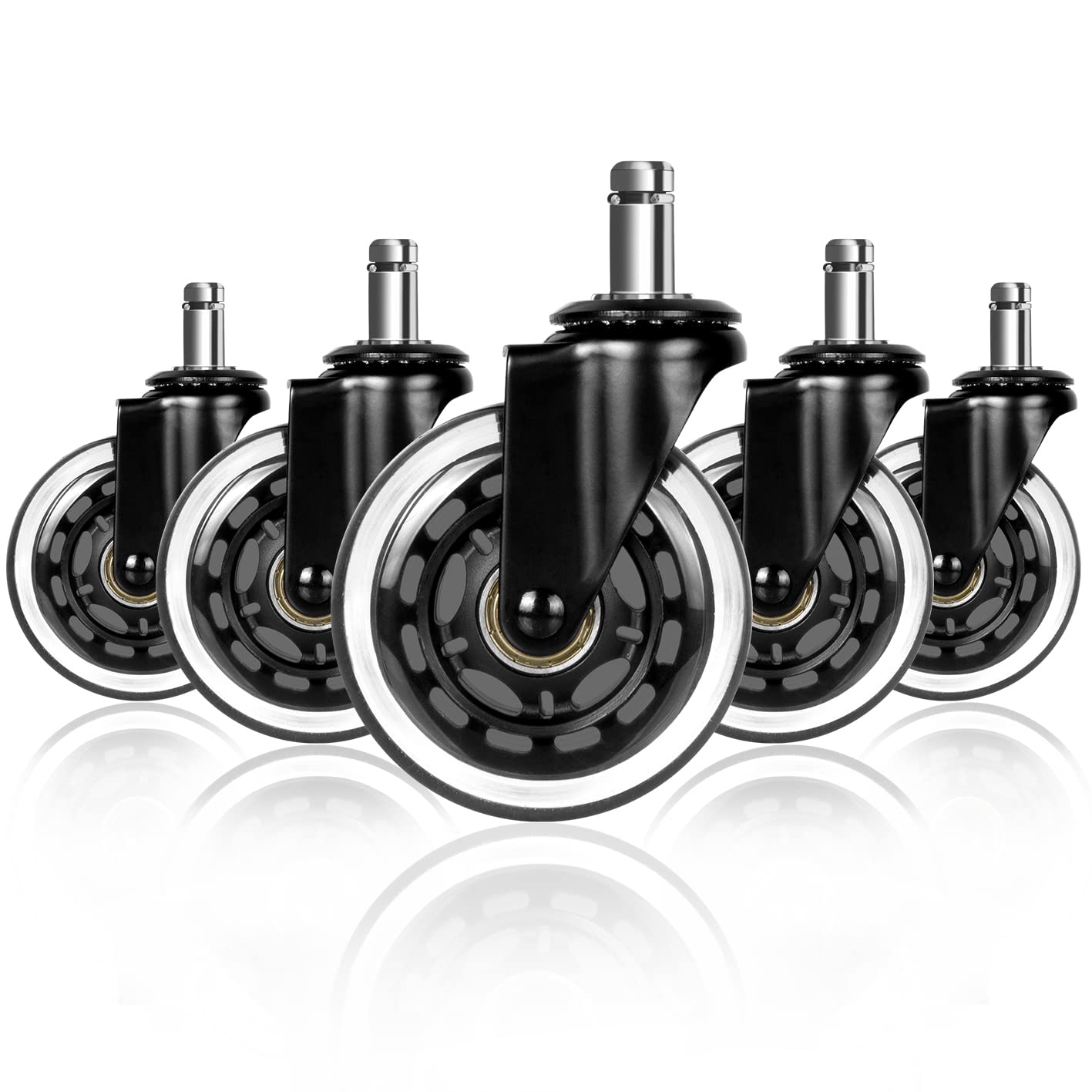 Office Furniture Hardware - 5 Buah Roda Universal Mute Caster