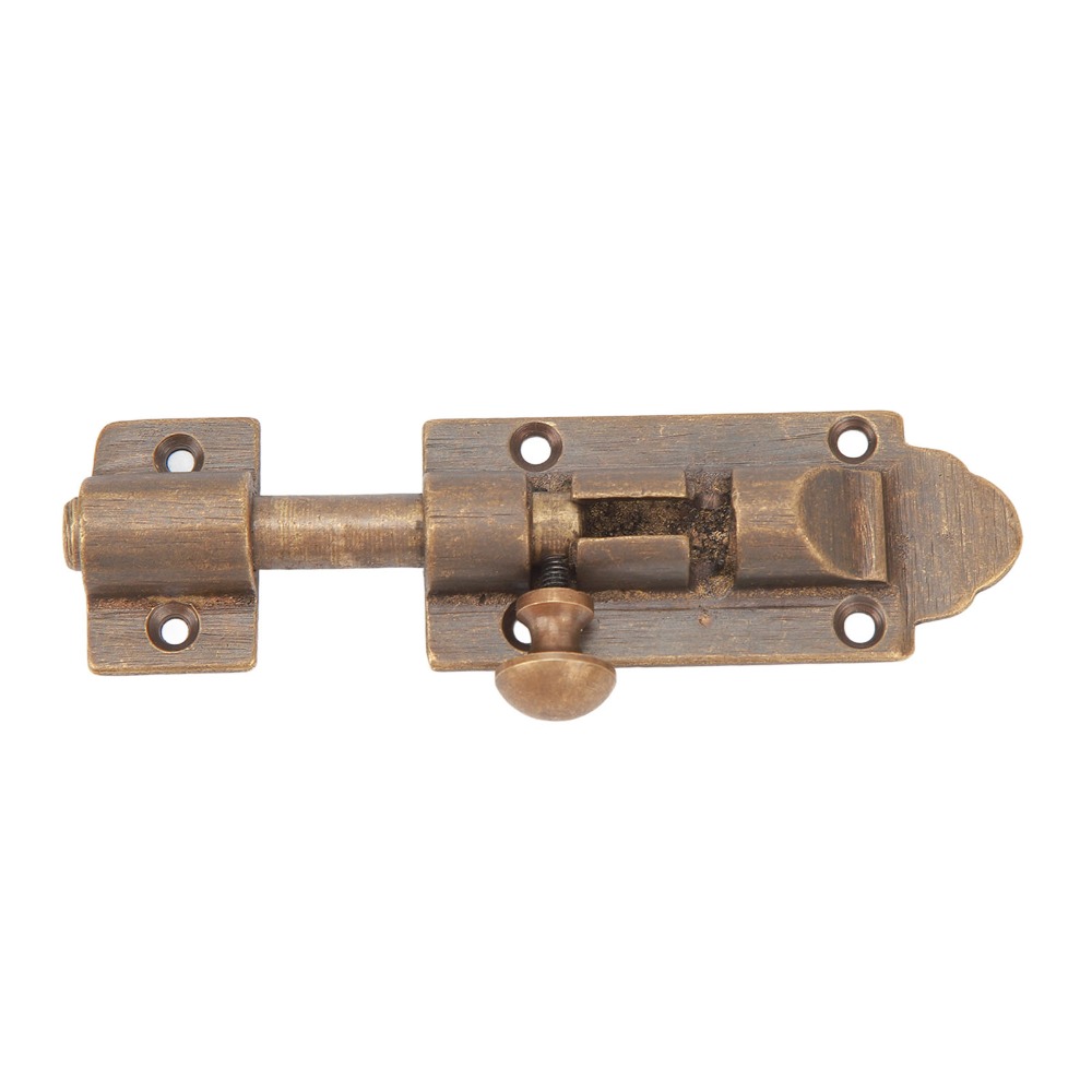 Kunci Geser Kuningan Antik, Ke - Barrel Bolt Slide ulasan dan harga