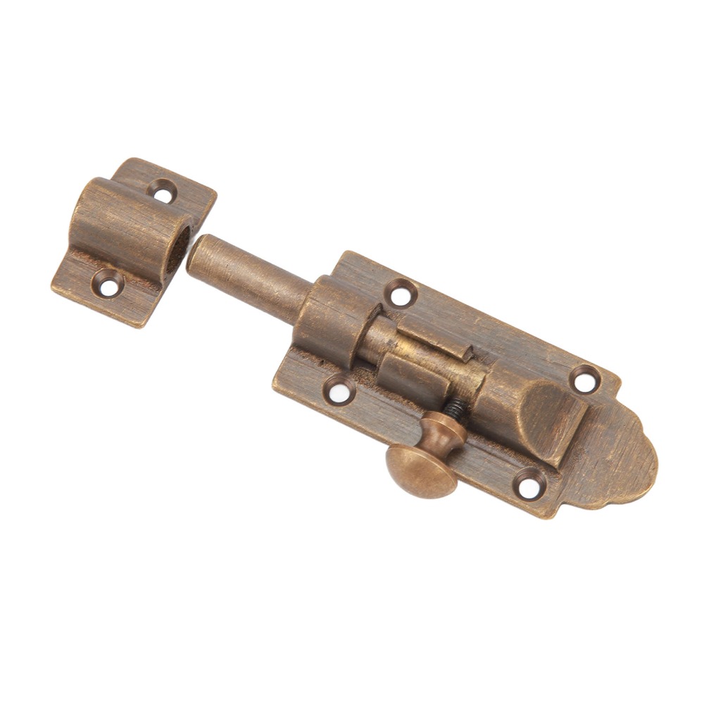 Kunci Geser Kuningan Antik, Ke - Barrel Bolt Slide ulasan dan harga