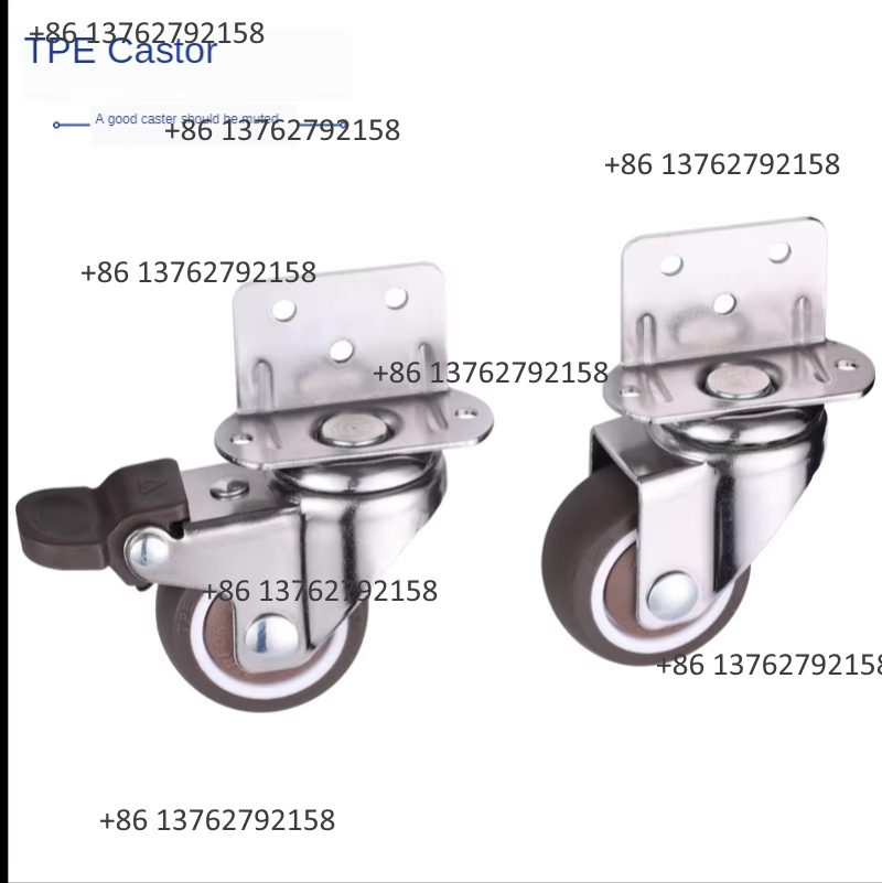 4 Buah Roda Putar Karet Lembut - Furniture And Hardware ulasan dan harga
