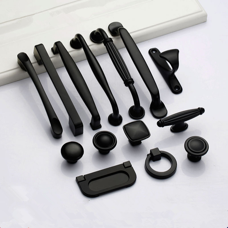 Gagang Hitam untuk Kenop Kabin - Restoration Hardware Furniture Used ulasan dan harga