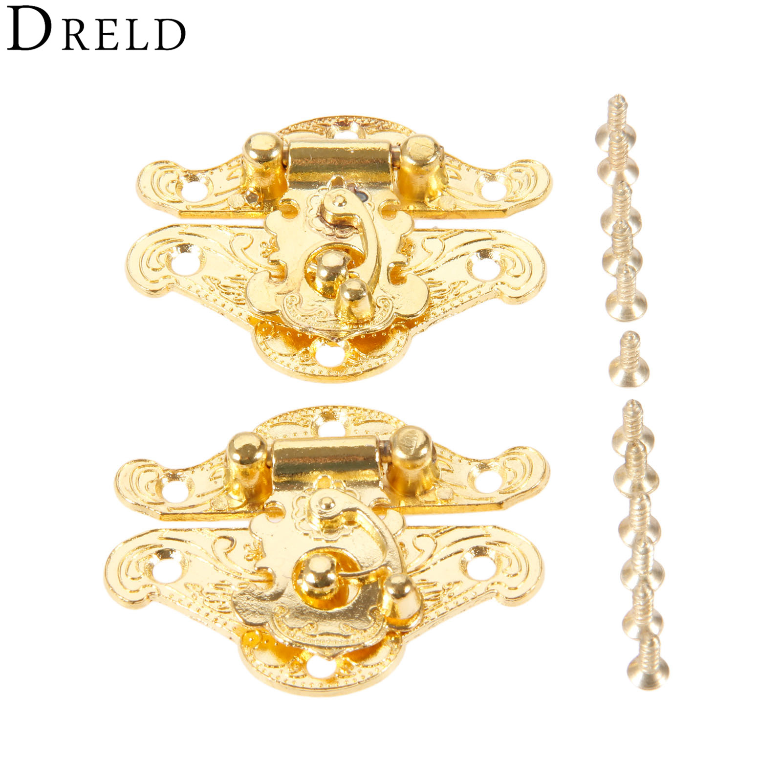 Drold 2 Buah Grendel Box Emas  - Furniture Hardware Manufacturer ulasan dan harga