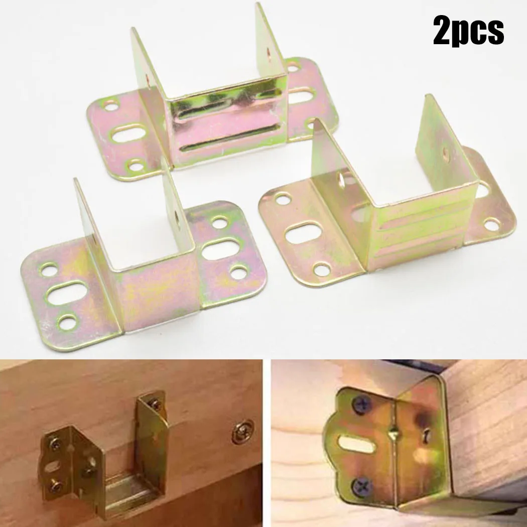 2 buah braket tempat tidur log - Furniture Hardware Supply ulasan dan harga
