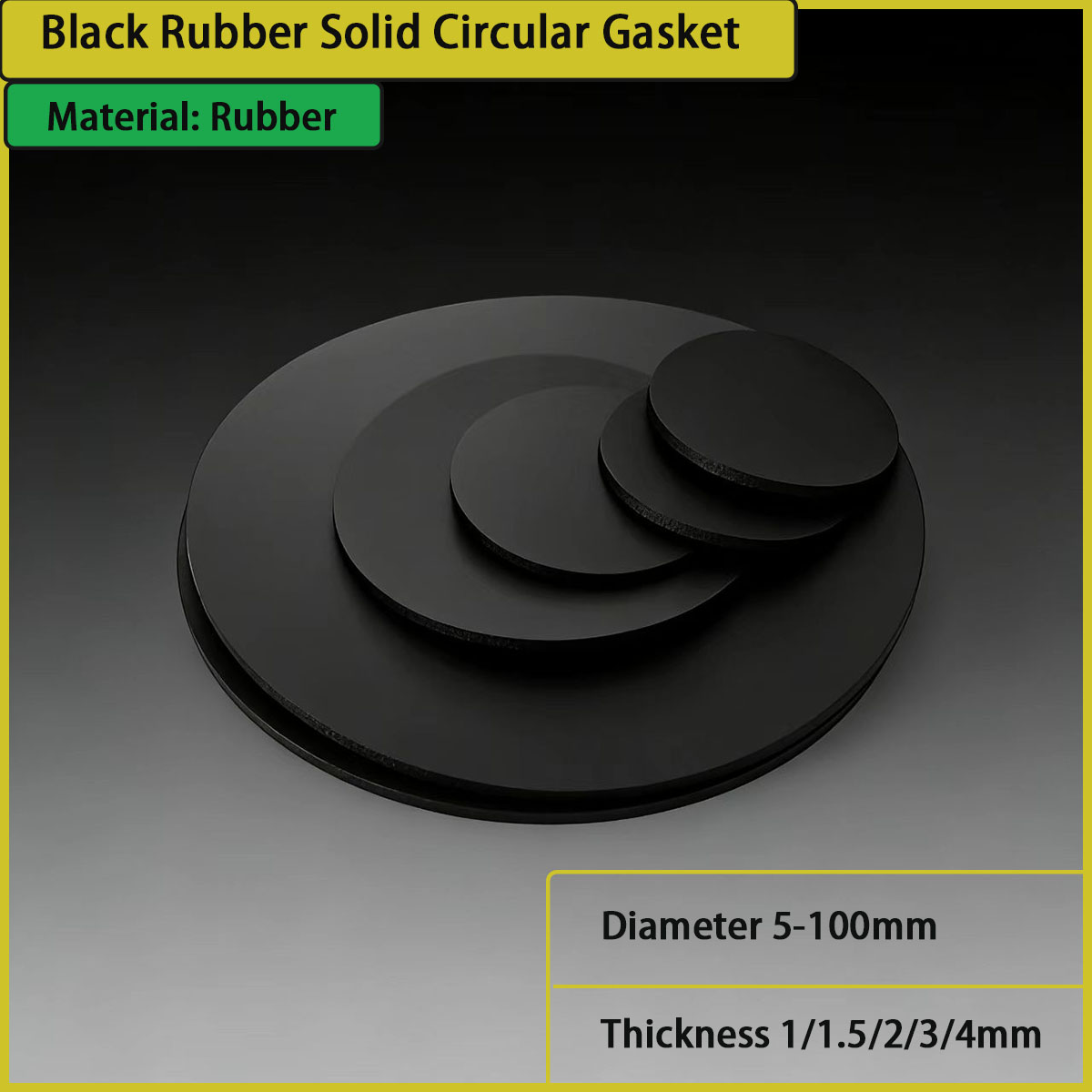 Gasket karet hitam tebal 1/1.5 - Used Furniture Hardware ulasan dan harga