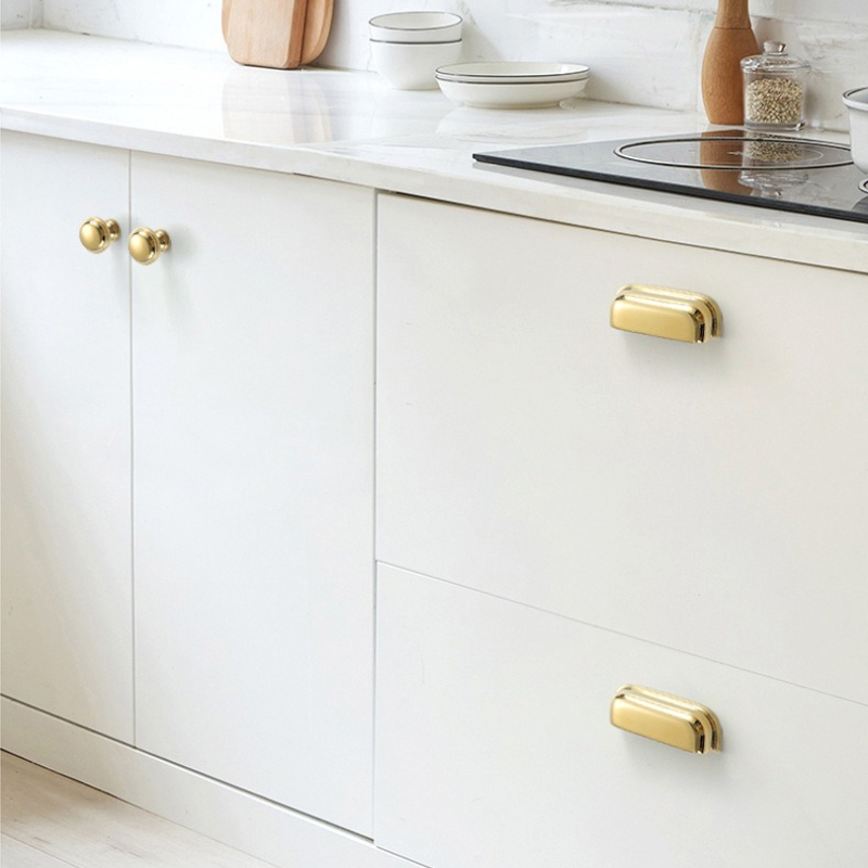 Gagang Kuningan Solid Eropa un - Furniture And Kitchen Hardware Fitting ulasan dan harga