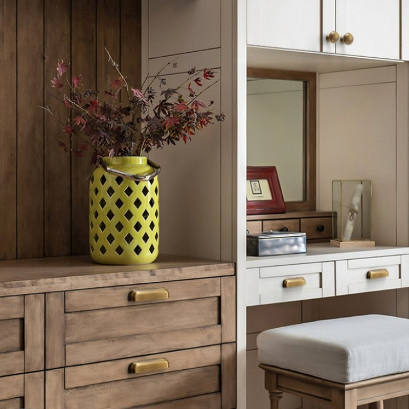 Gagang Kuningan Solid Eropa un - Furniture And Kitchen Hardware Fitting ulasan dan harga