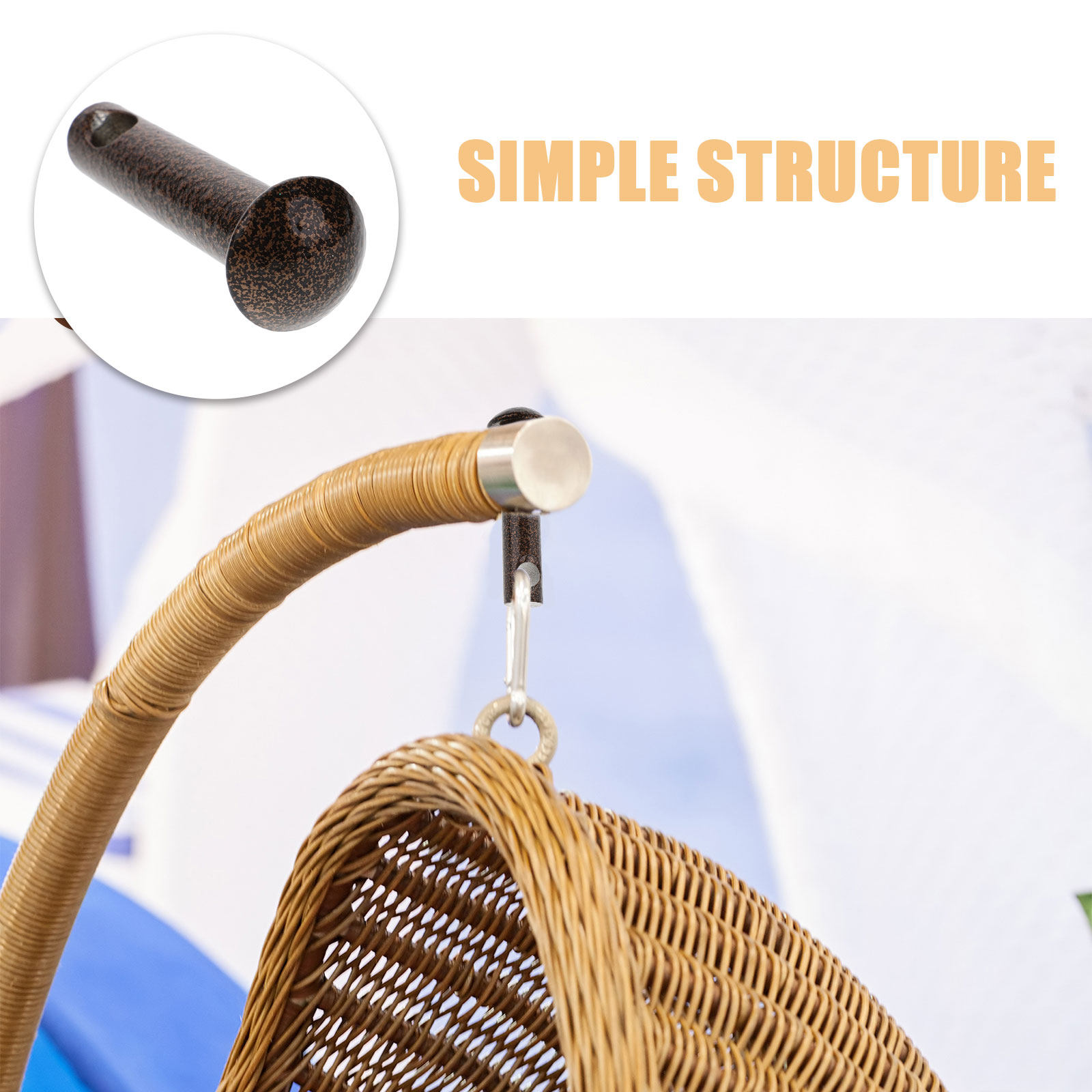 2 Buah Pin Penyangga Kursi Ham - Furniture And Hardware ulasan dan harga
