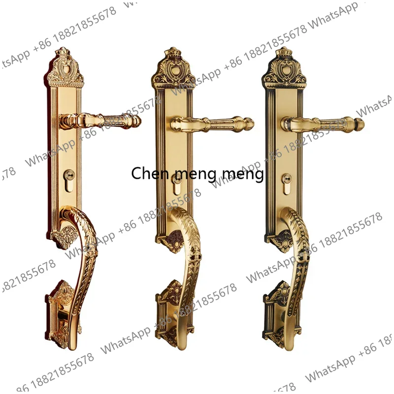 Kunci Pintu Gaya Eropa Mewah/V - Furniture Hardware Lock ulasan dan harga
