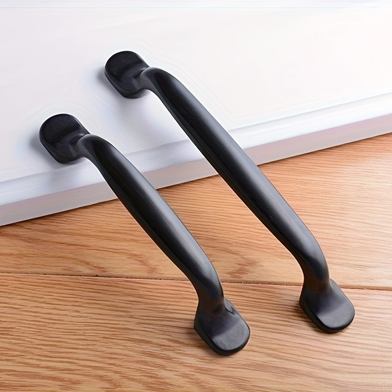 4 Buah Pegangan Hitam untuk Fu - Restoration Hardware Furniture Used ulasan dan harga