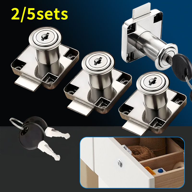2/5 Set Kunci Laci dengan Kunc - Used Furniture Hardware ulasan dan harga