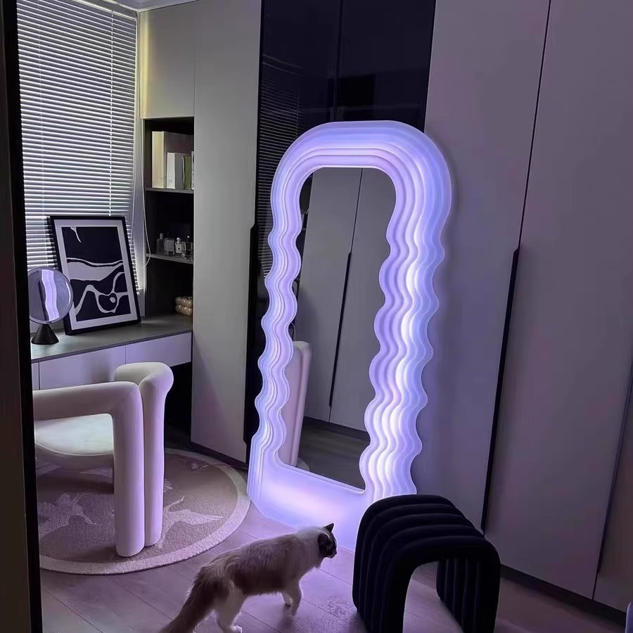 Cermin Badan Utuh Ins Wave Mod - Furniture And Hardware Store ulasan dan harga